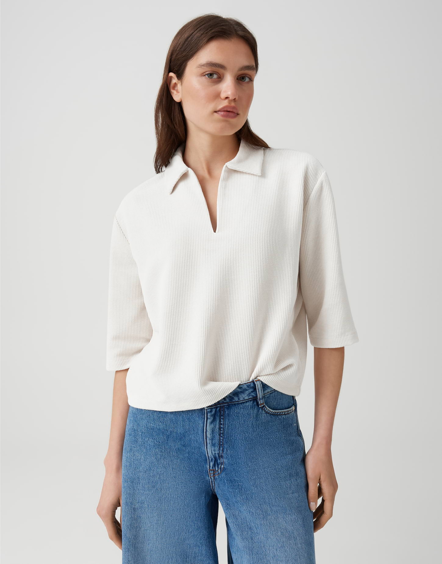 Polo Sweat aus Cord von Opus