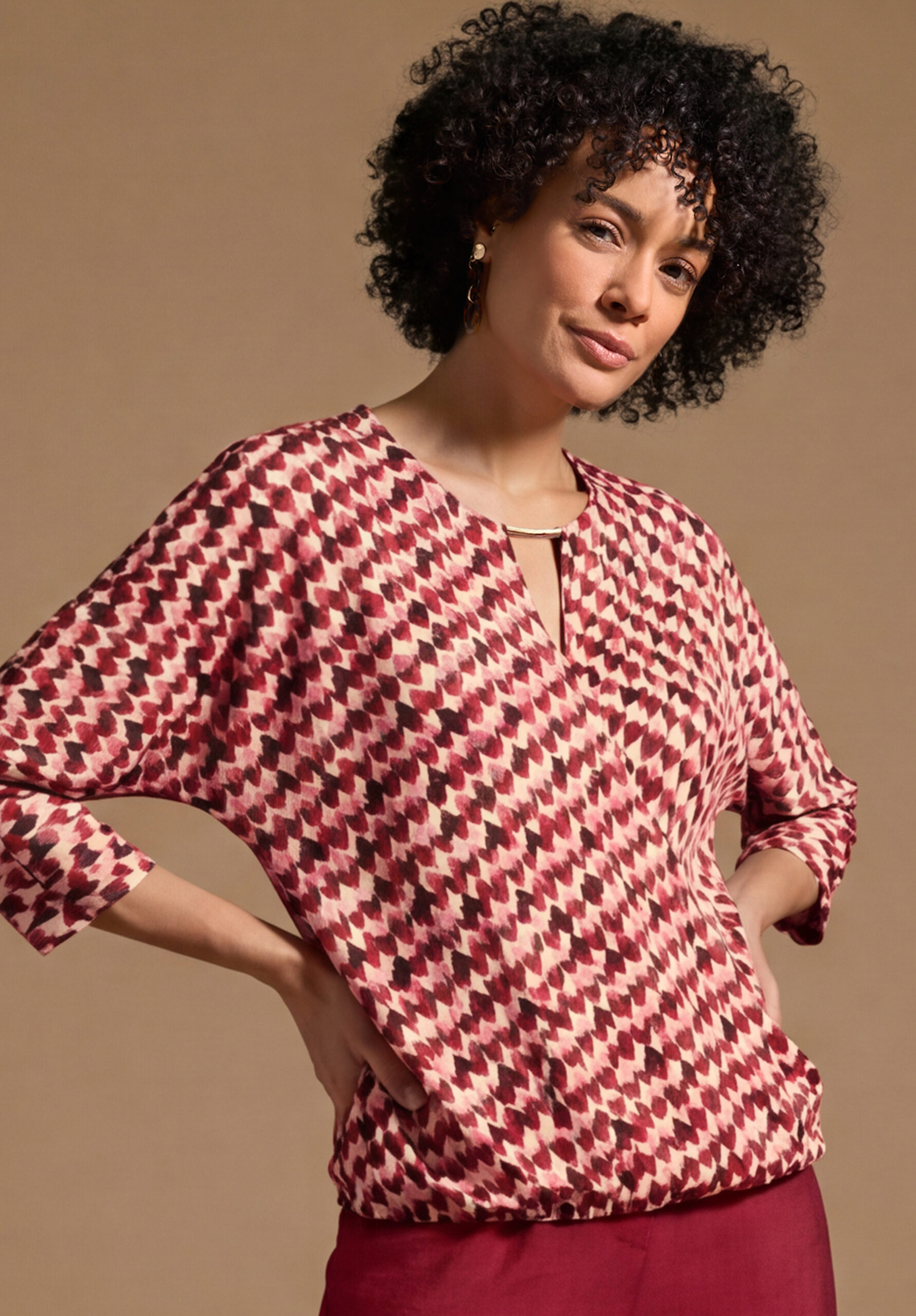 Print-Shirt von Bianca
