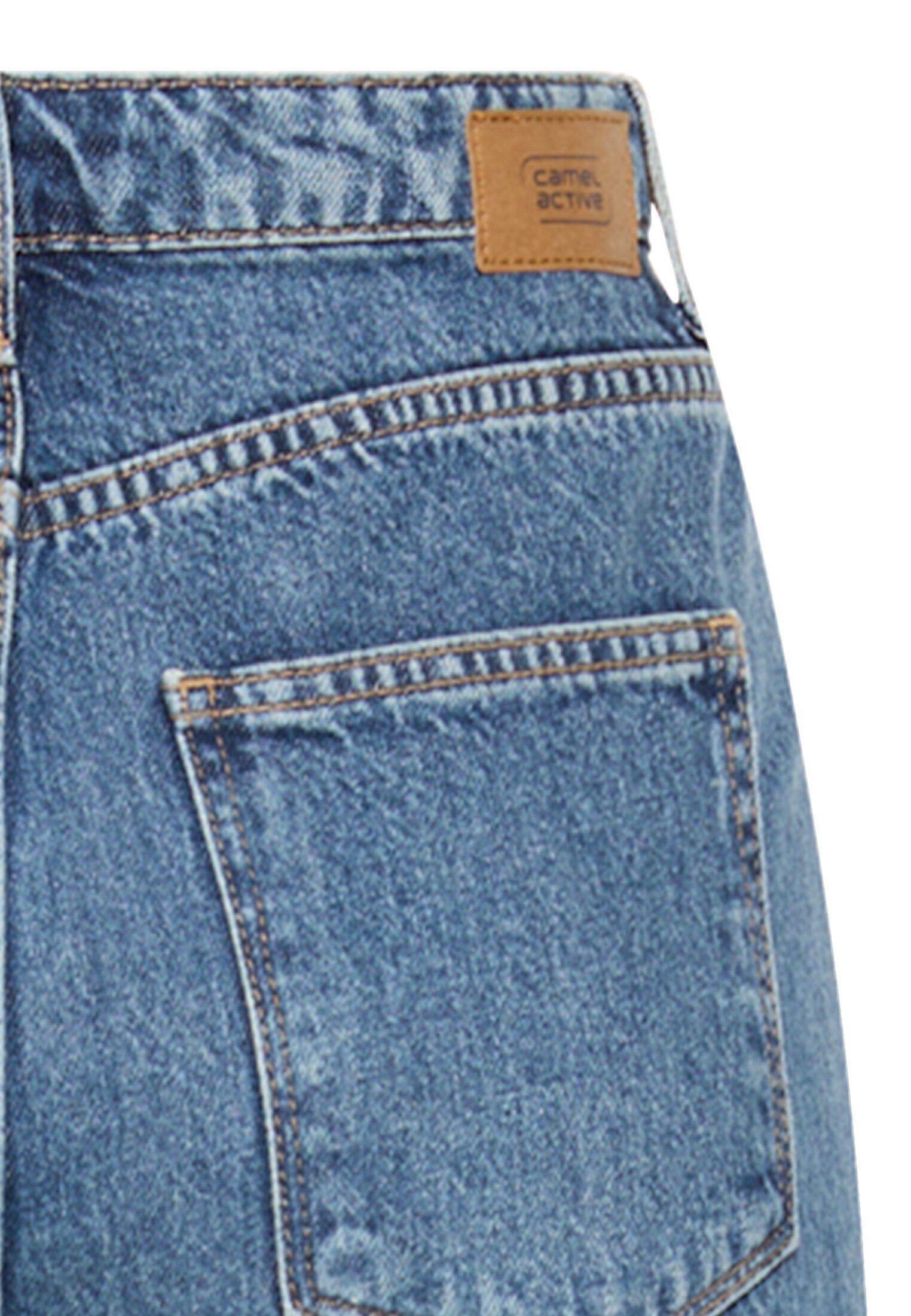 Barrel Jeans mit Gürtelschlaufen von Camelactive