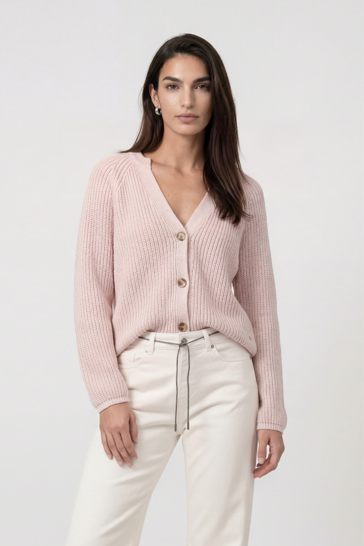 Strickjacke mit Knopfverschluss von Monari