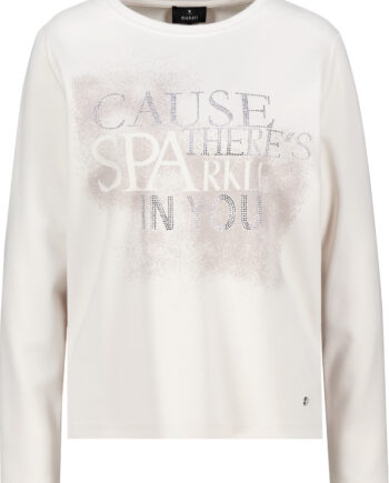 Sweatshirt mit Schmuckdetails von Monari