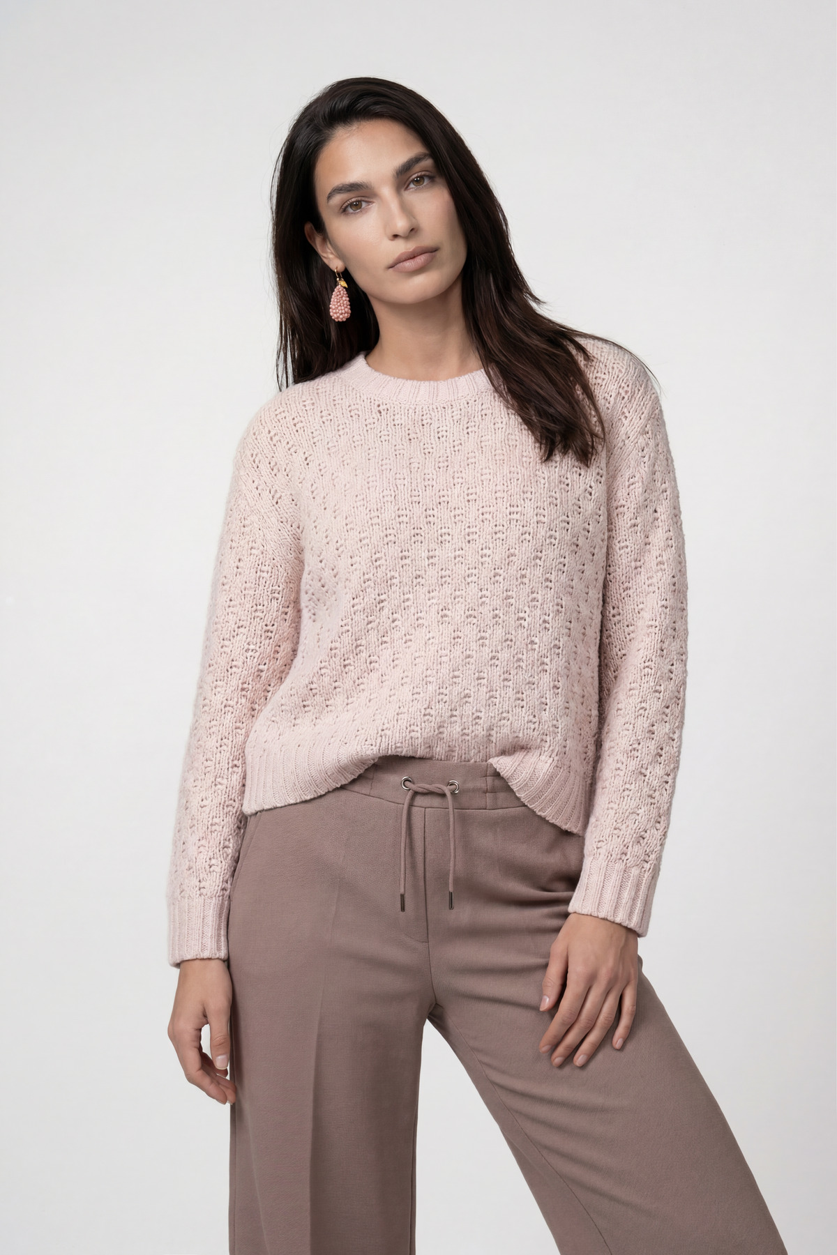 Strickpullover mit Ajour-Struktur von Monari