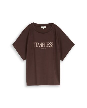 Scuba T-Shirt mit Schriftzug von Tom Tailor