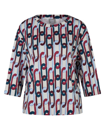 Shirt mit grafischem Druck von Rabe