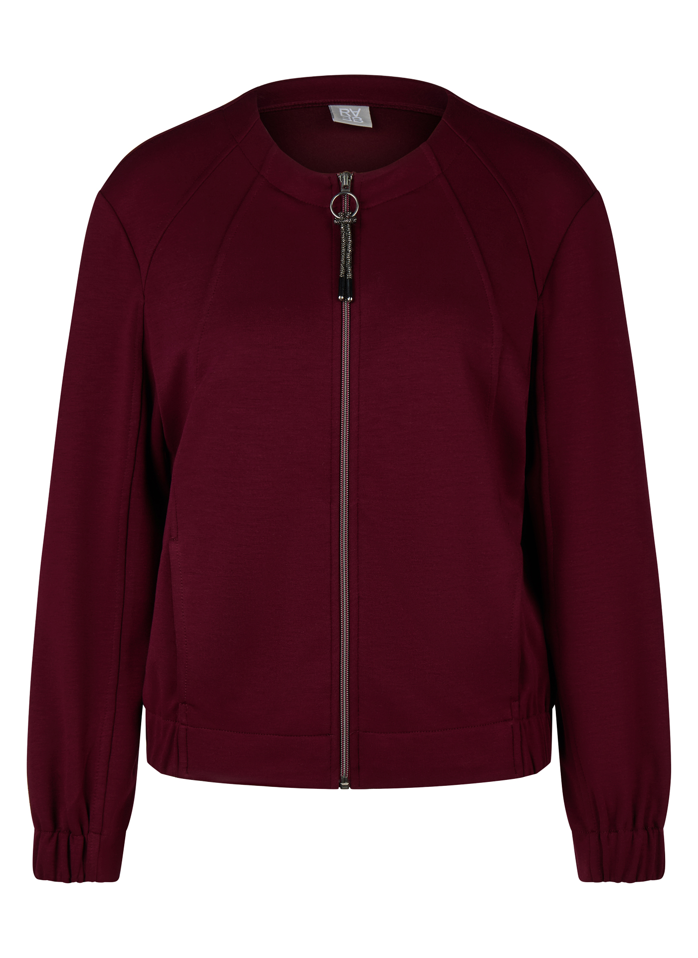 Jerseyjacke mit Rundhals von Rabe