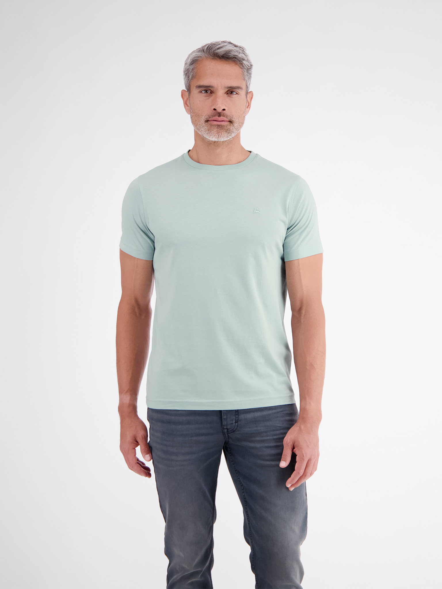 T-Shirt mit Rundhals von Lerros
