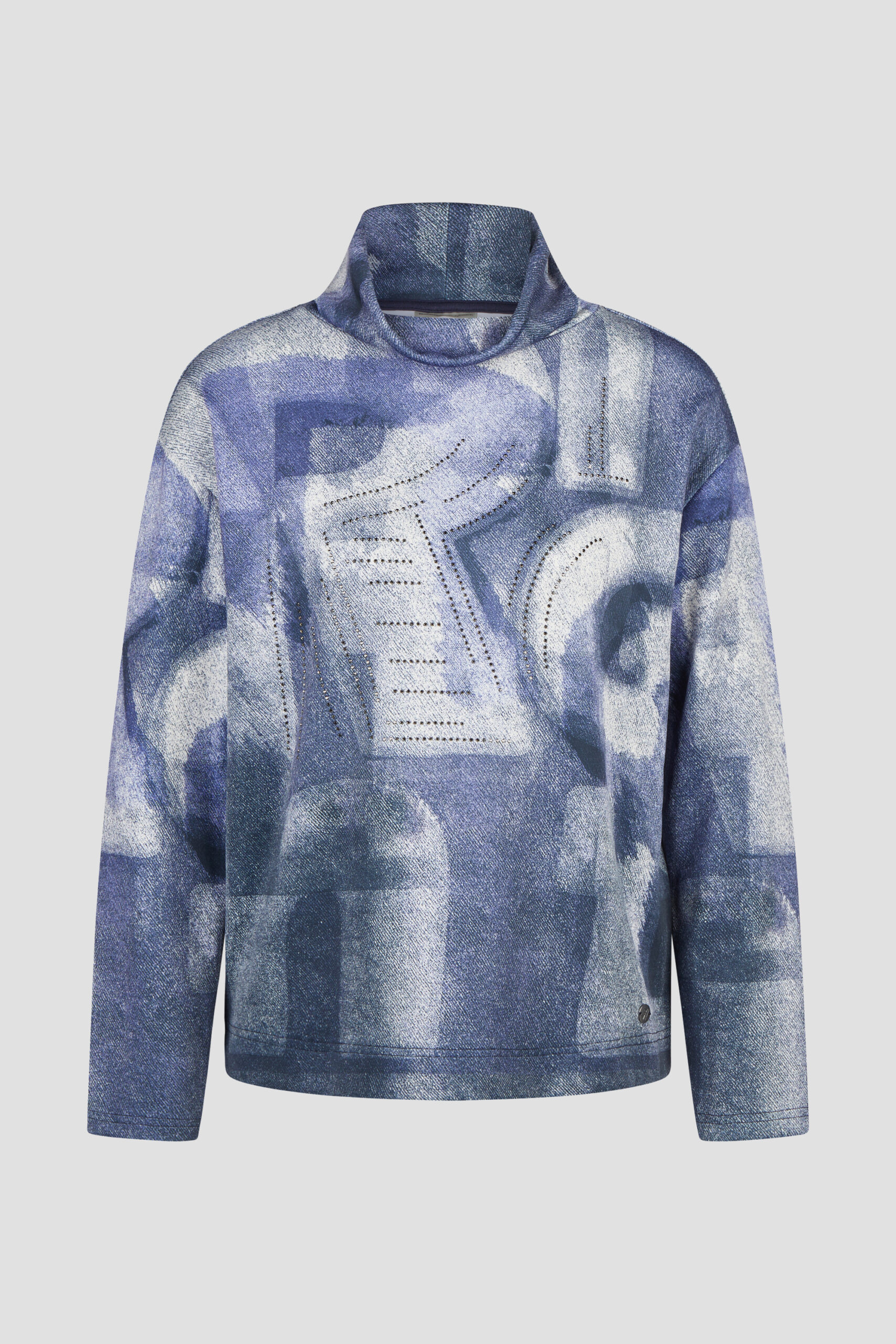 Pullover mit abstraktem Druck von Barbara Lebek