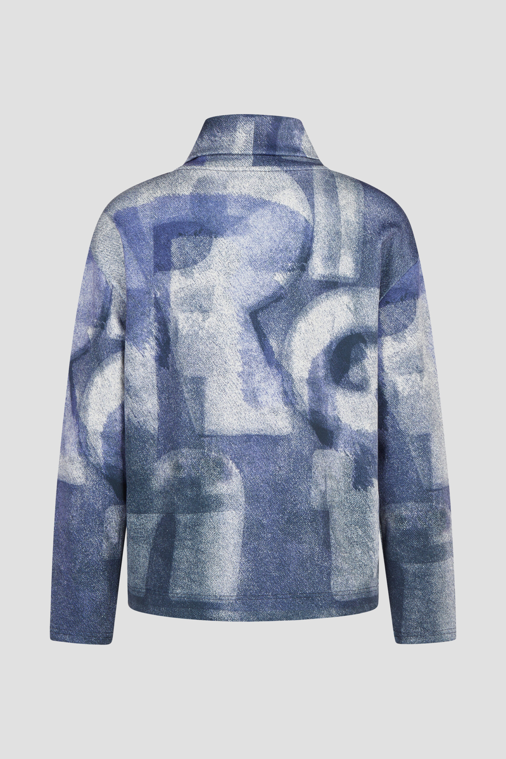 Pullover mit abstraktem Druck von Barbara Lebek