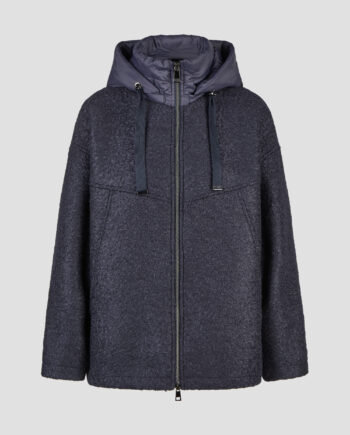 Wolljacke mit Kapuze von Barbara Lebek