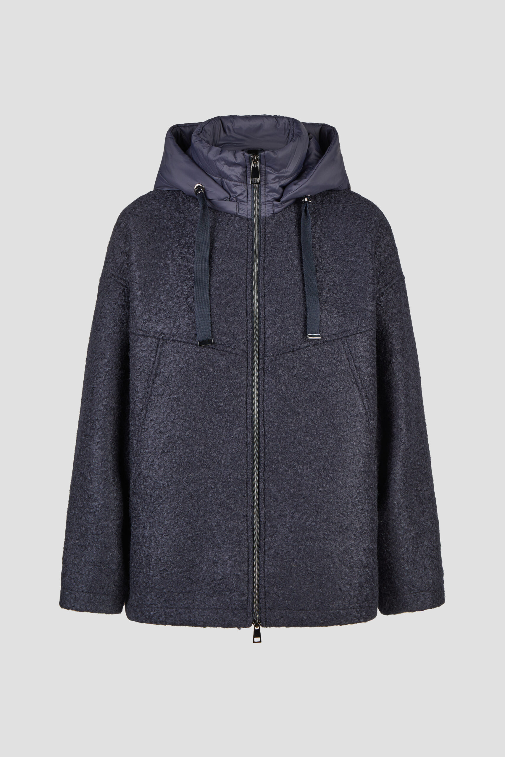Wolljacke mit Kapuze von Barbara Lebek