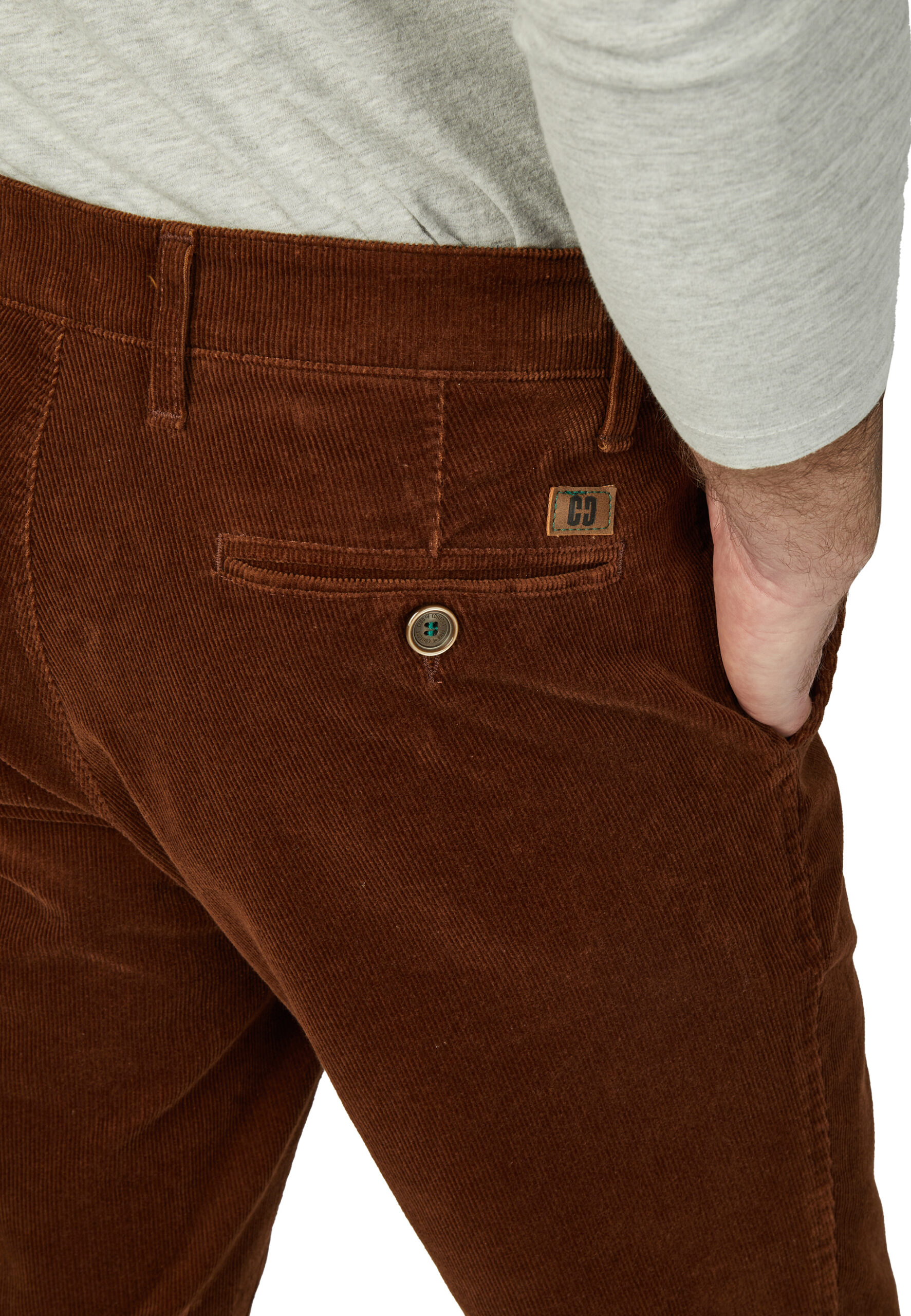 Regular Fit Cord-Hose von Club of Comfort