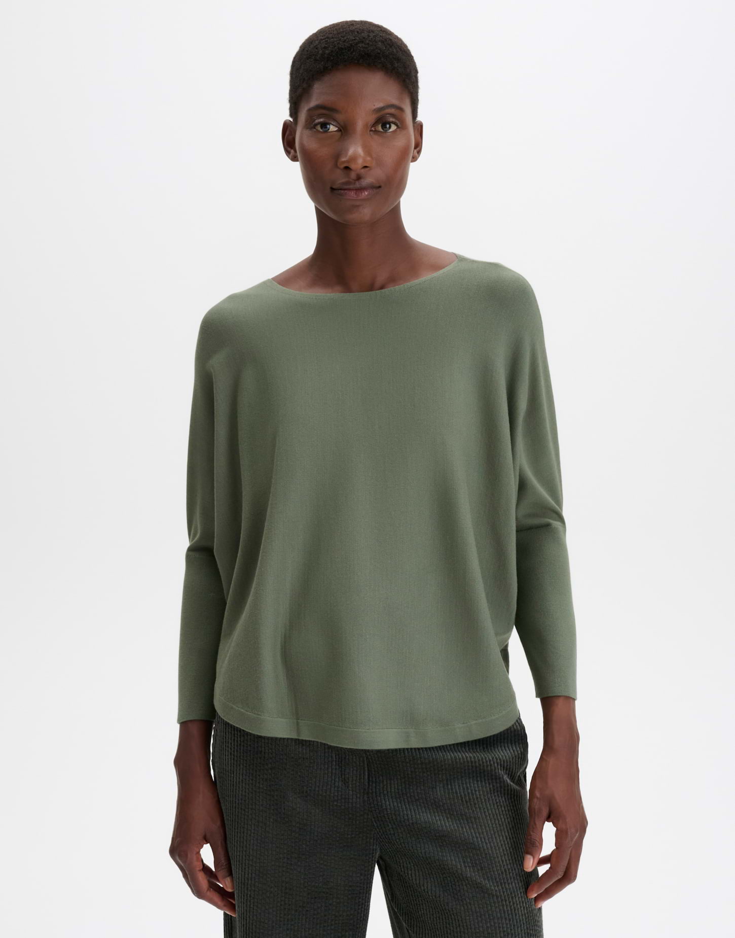 Oversized Feinstrickpullover im Cape Stil von Someday