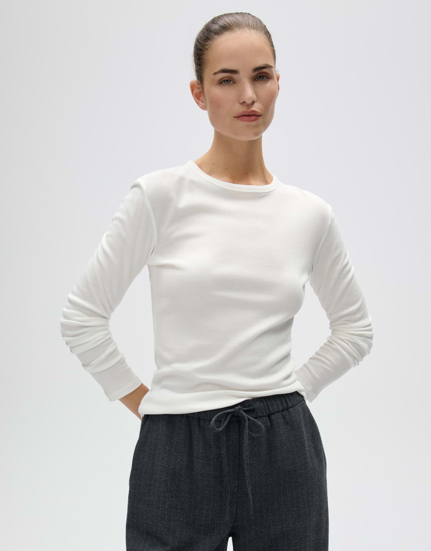 Slim Fit Longsleeve von Opus