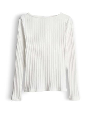 Slim Fit Rippshirt von Opus