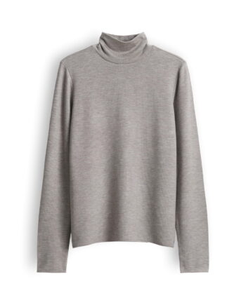 Slim Rollkragenshirt mit feiner Rippstruktur von Someday
