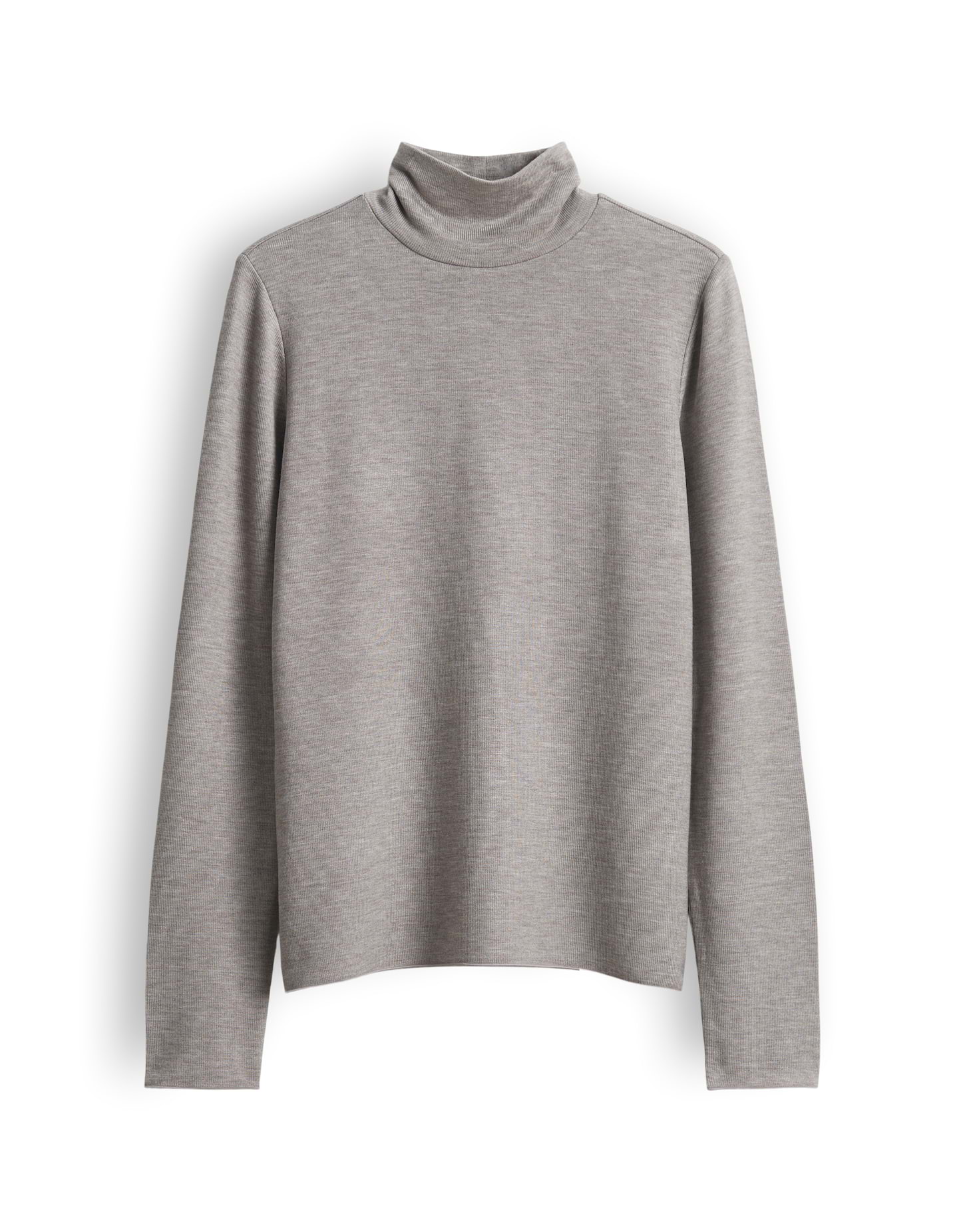 Slim Rollkragenshirt mit feiner Rippstruktur von Someday