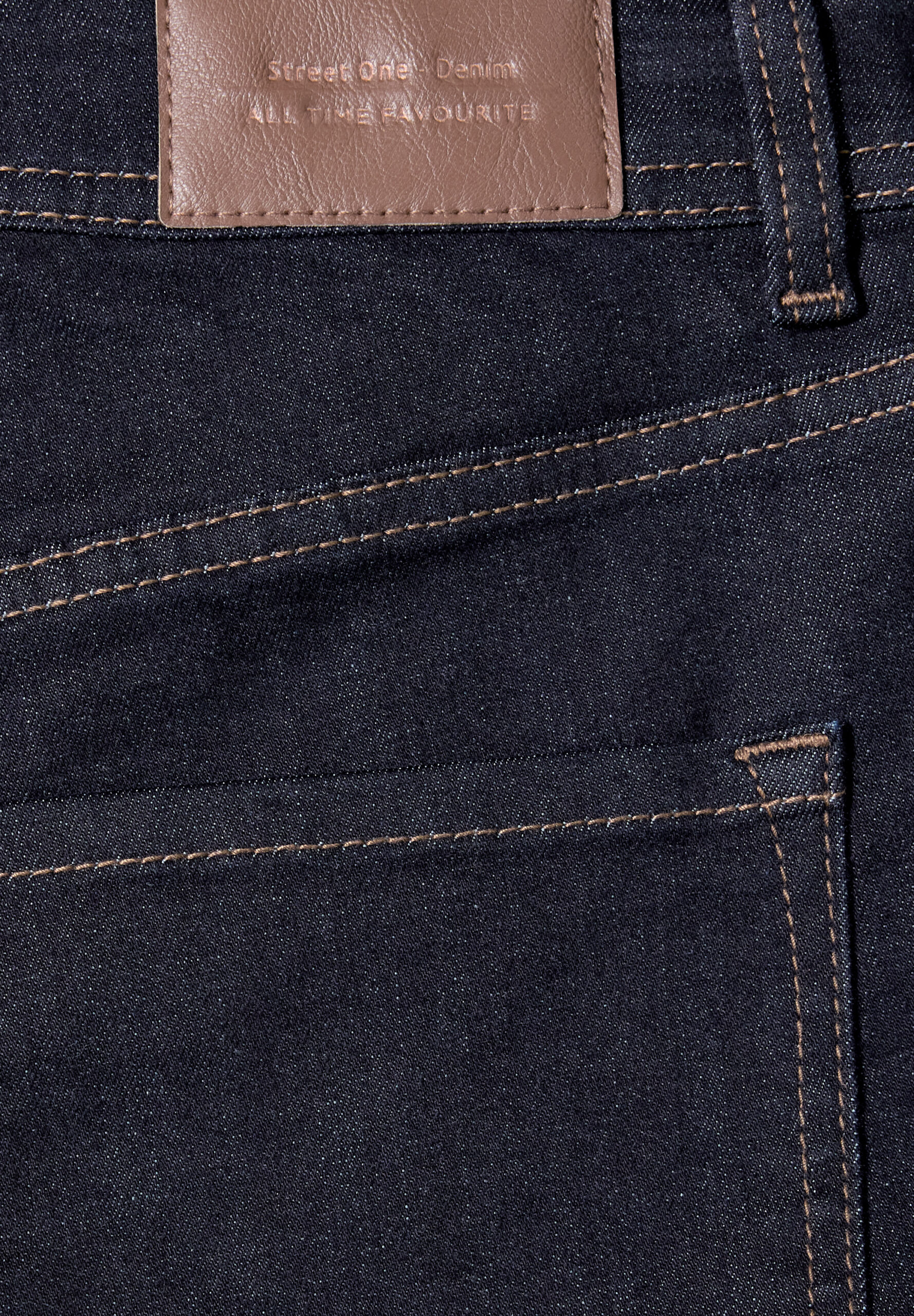 High Waist Wide Leg Jeans im Loose Fit von Street One