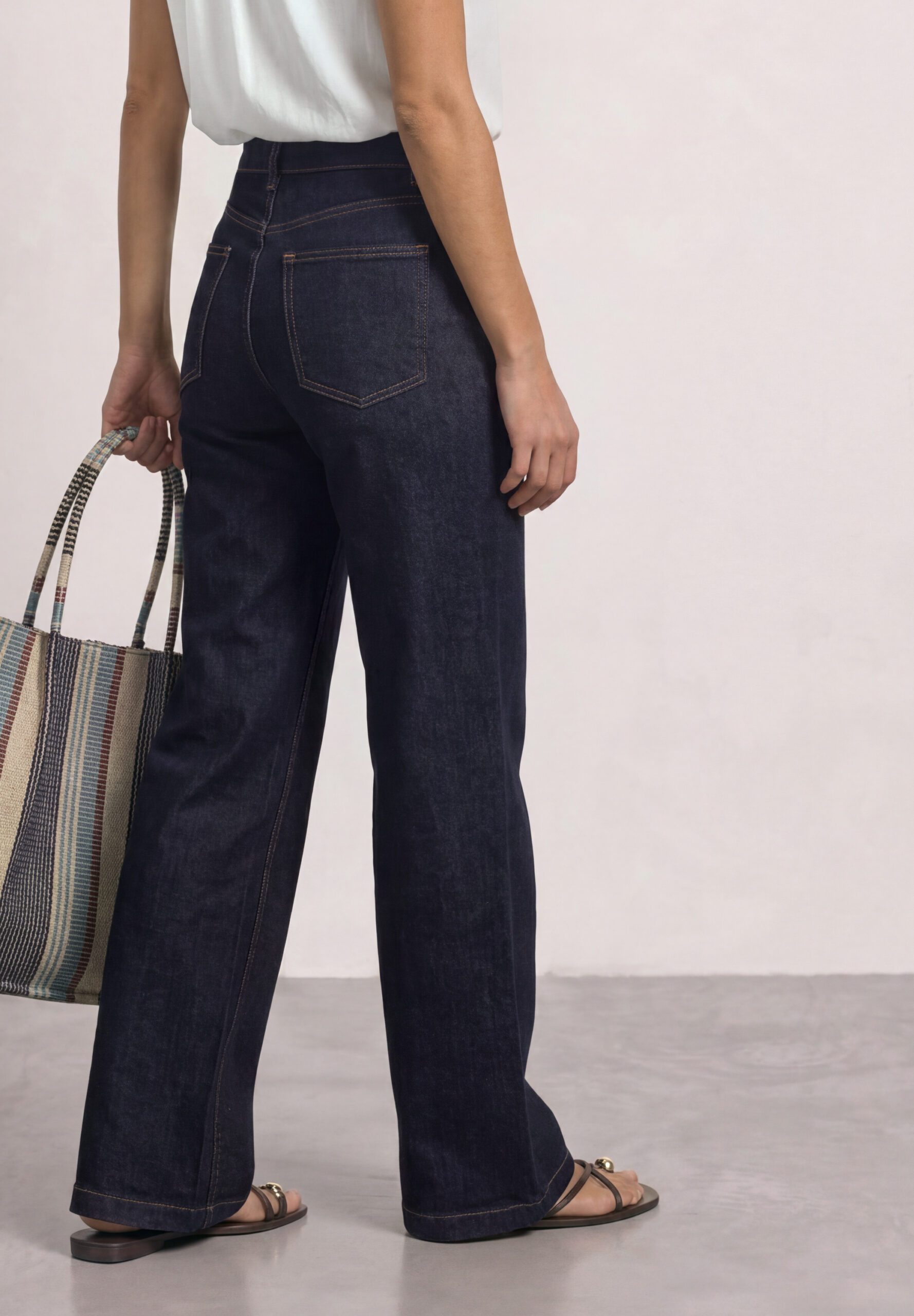 High Waist Wide Leg Jeans im Loose Fit von Street One