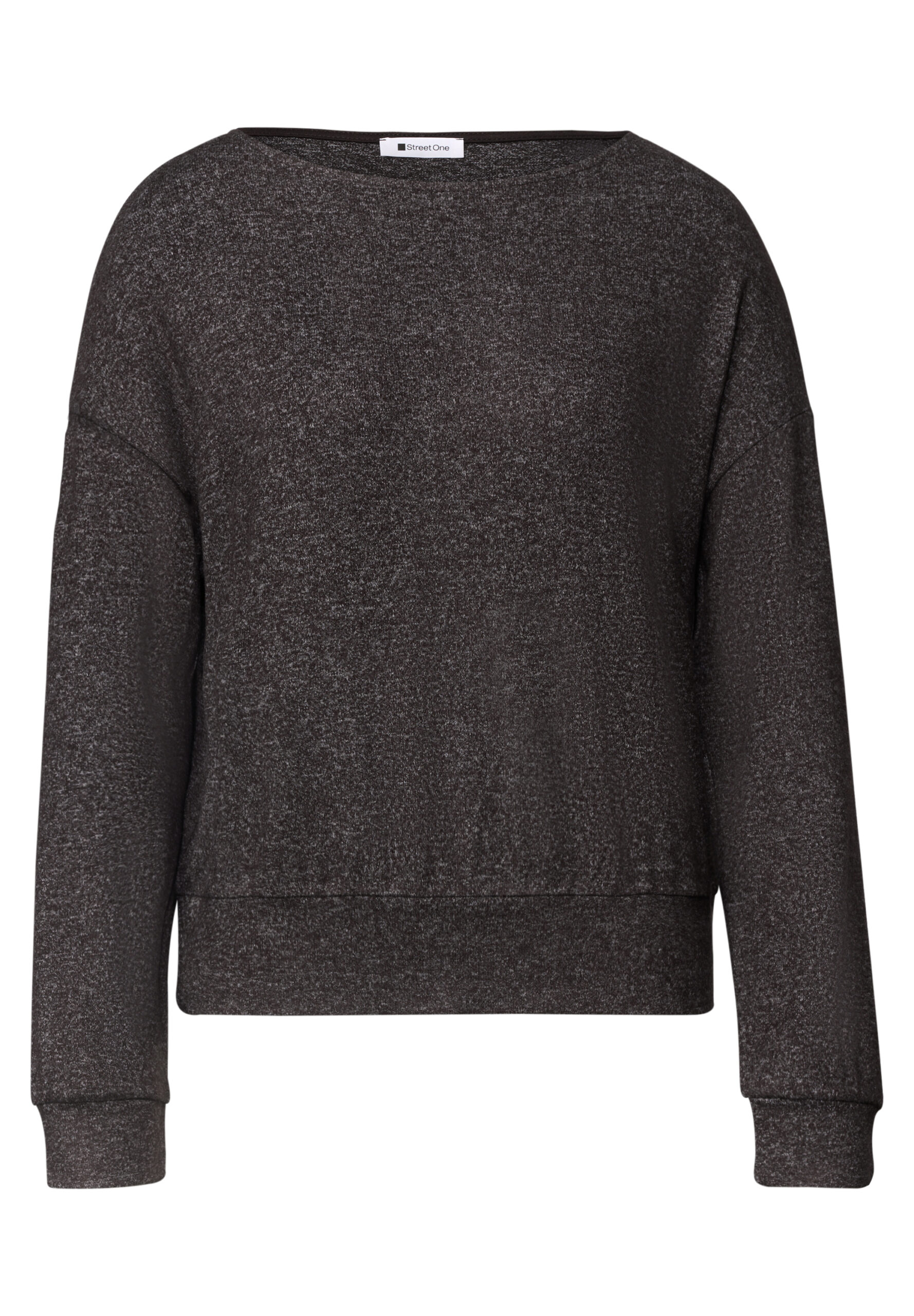 Langarm Shirt mit Elastikbund von Street One