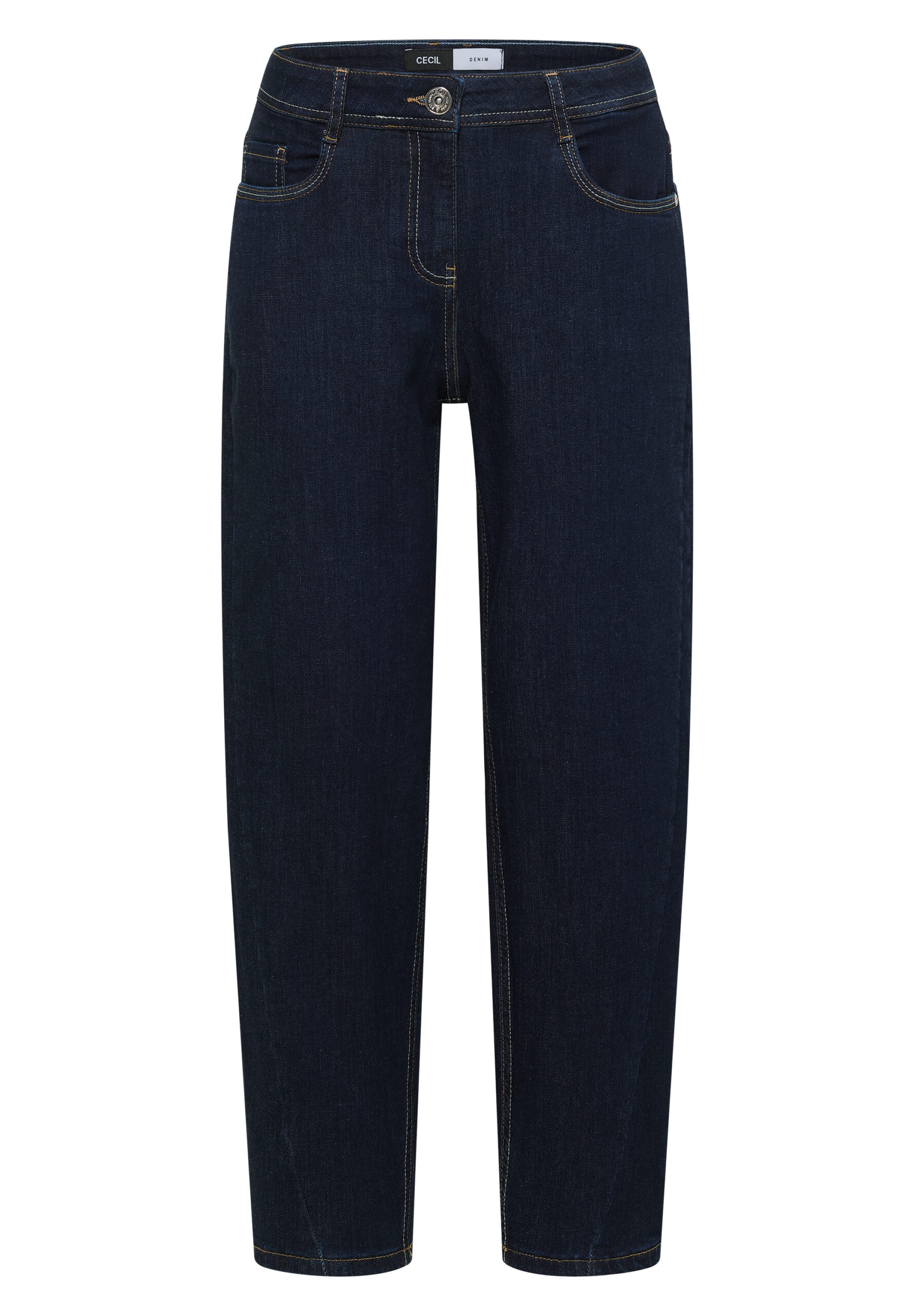 High Waist Barrel Leg Jeans im Loose Fit von Cecil