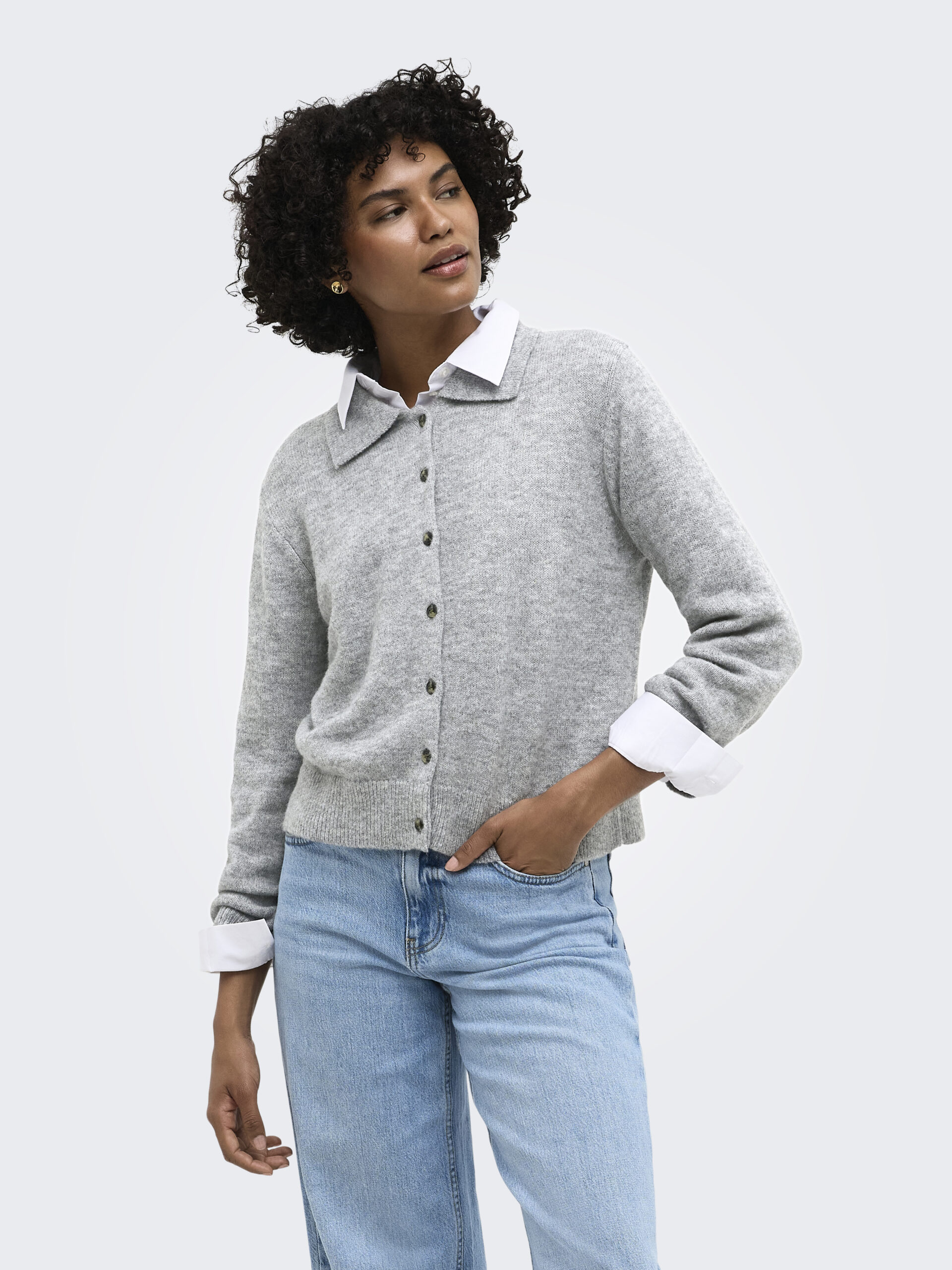 Strickpolo von Only