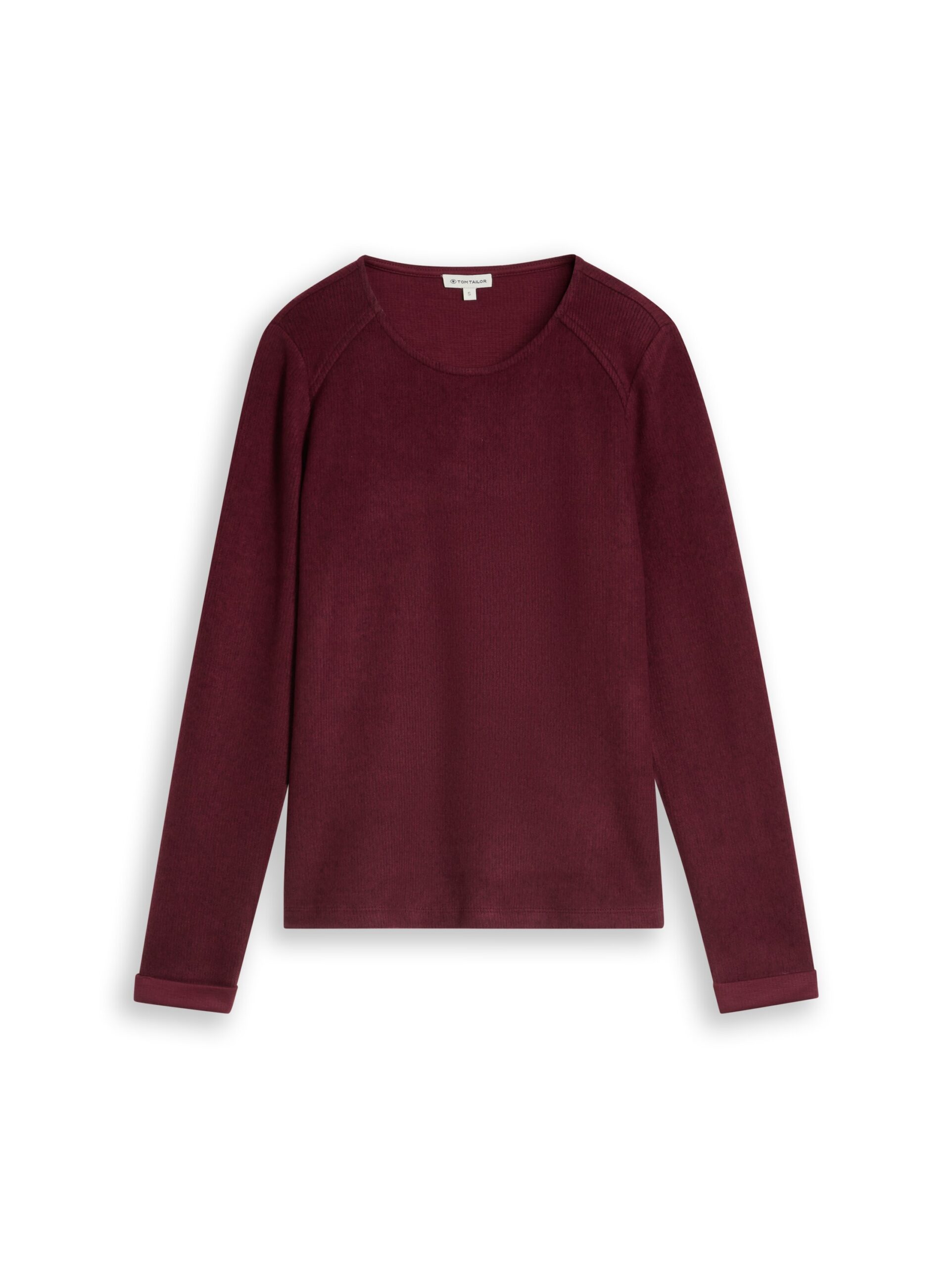 Cosy Sweatshirt mit Melange-Optik von Tom Tailor