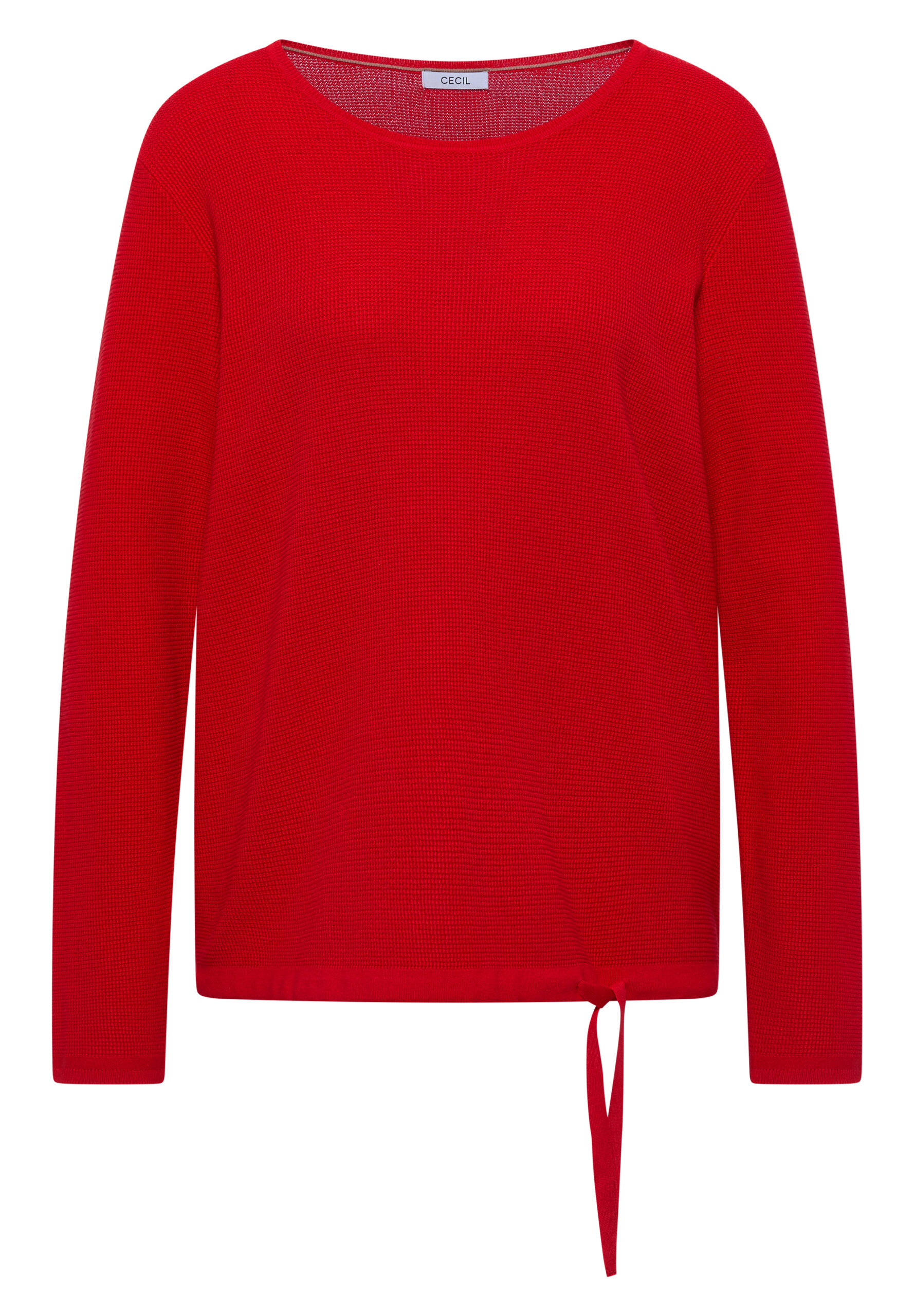 Pullover mit Rundhals und Struktur von Cecil