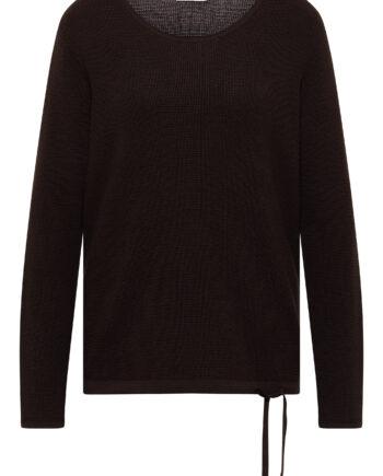 Pullover mit Rundhals und Struktur von Cecil