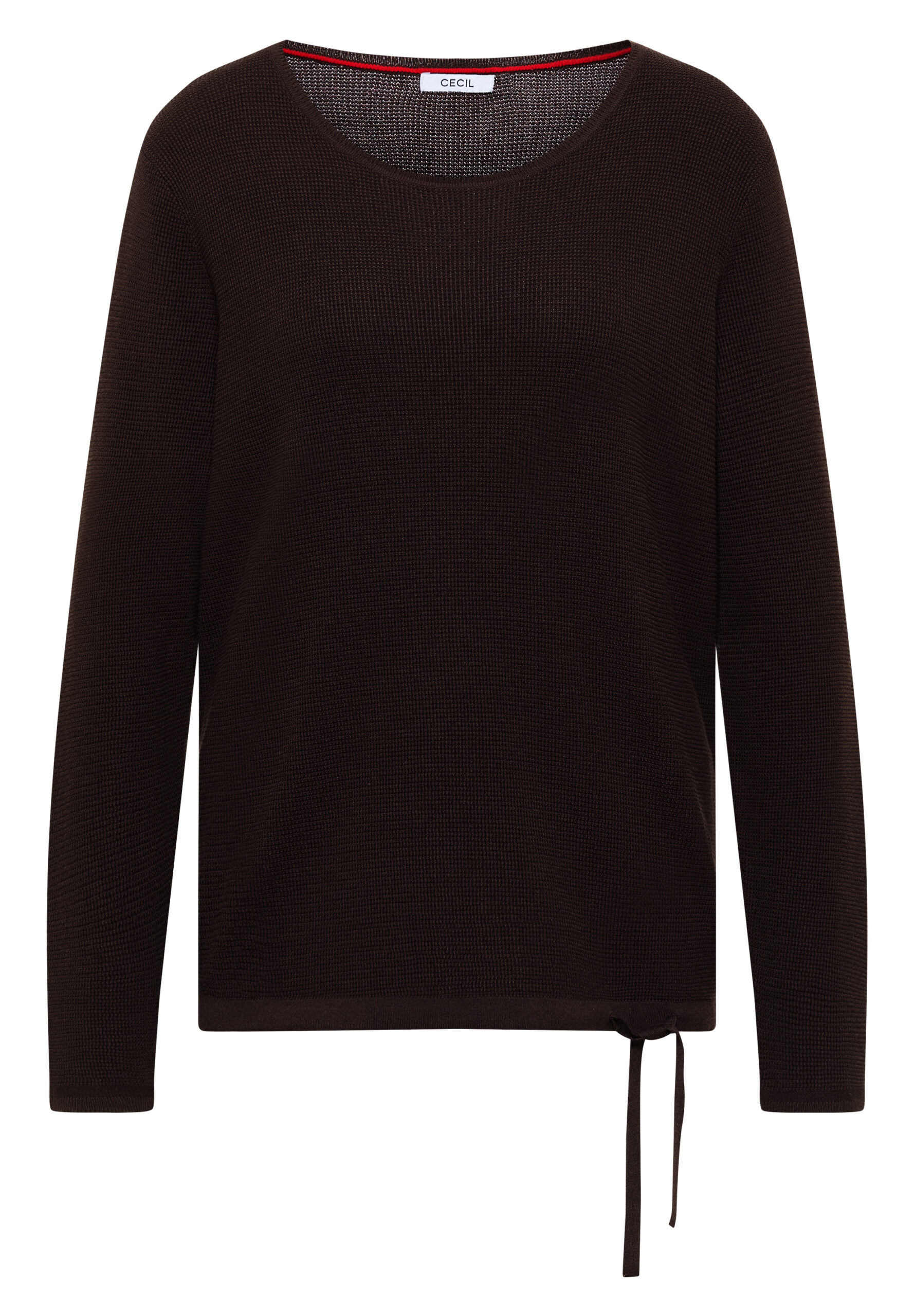 Pullover mit Rundhals und Struktur von Cecil