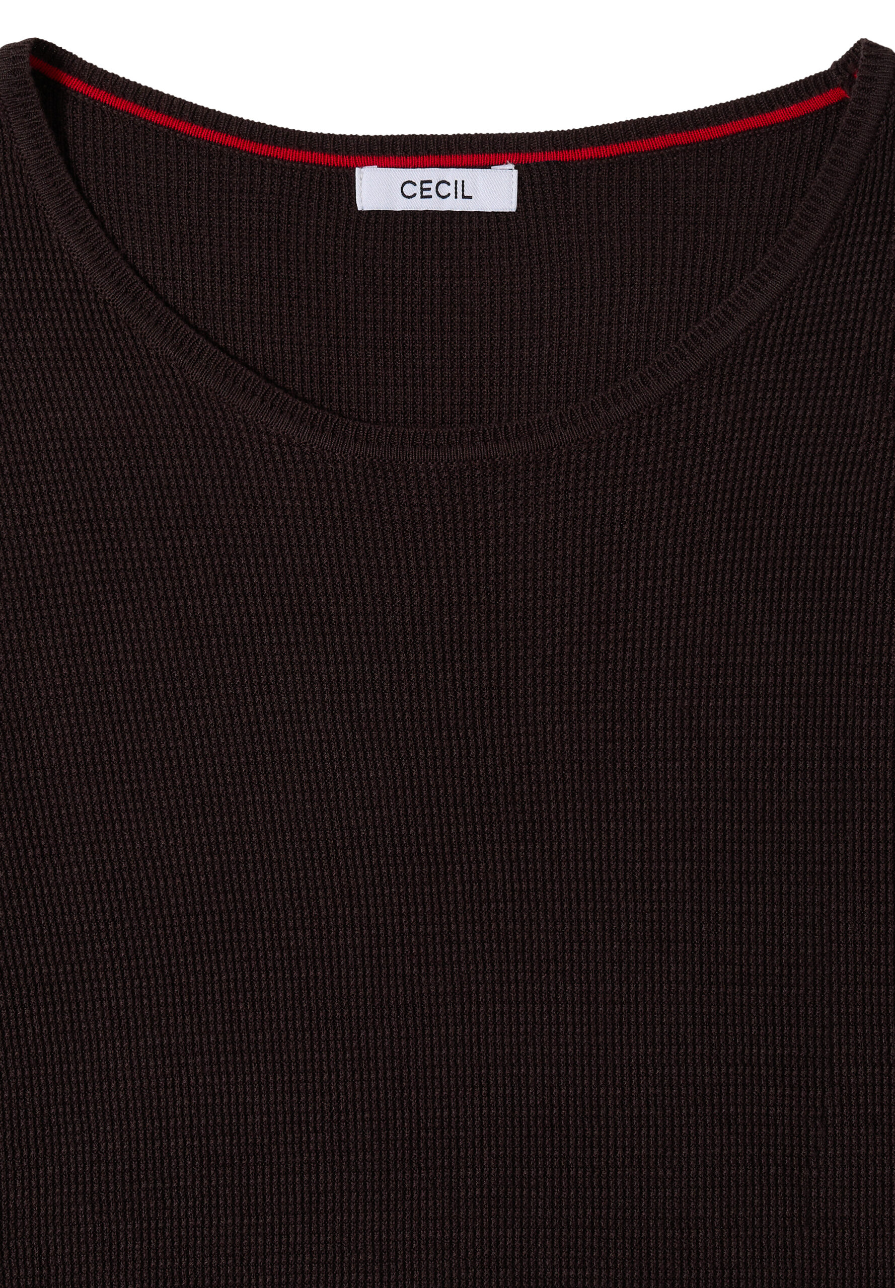 Pullover mit Rundhals und Struktur von Cecil