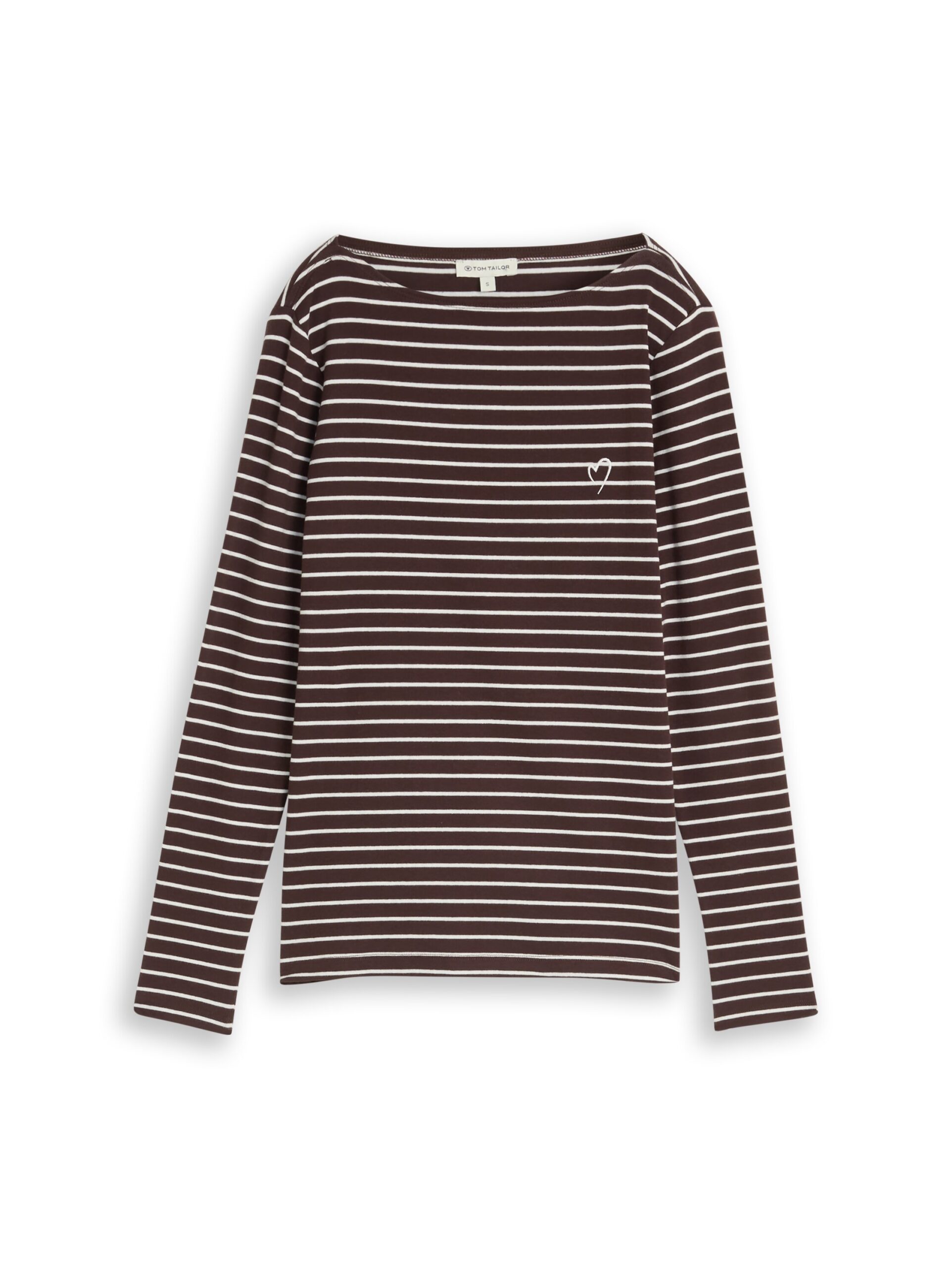 Langarmshirt mit Streifenmuster von Tom Tailor