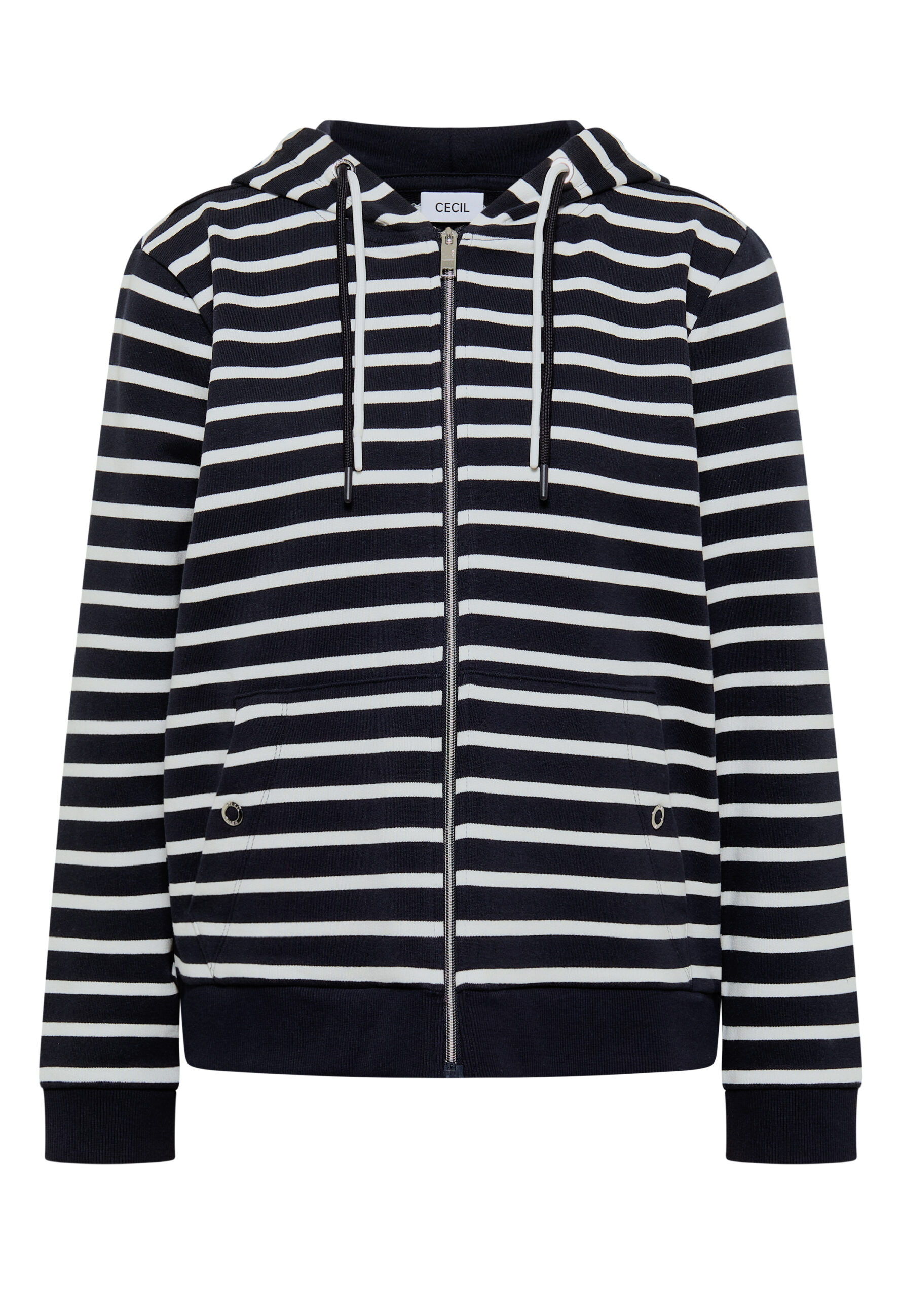 Jacke mit Kapuze und Struktur von Cecil