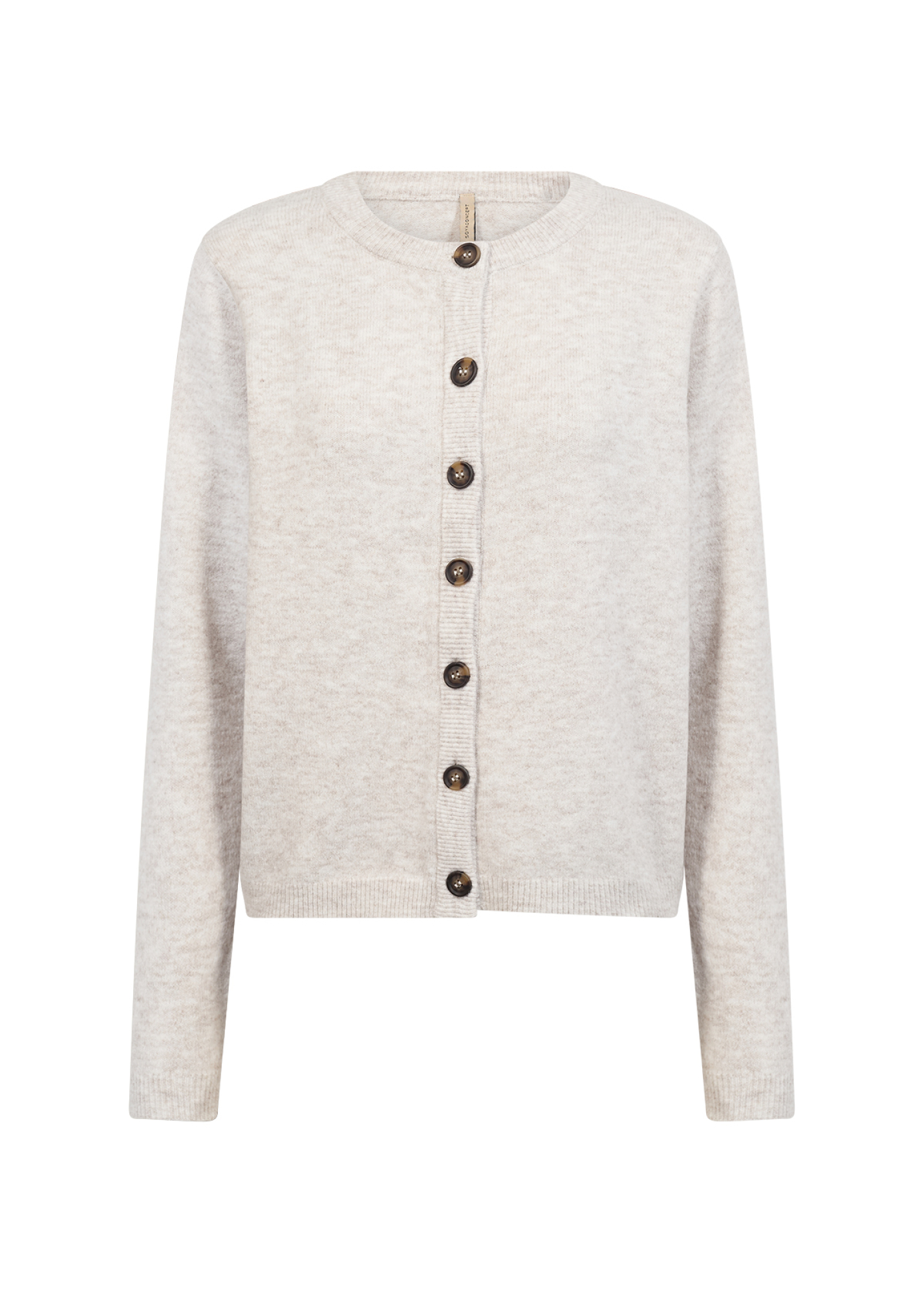 Strickjacke mit Knopfverschluss von Soyaconcept