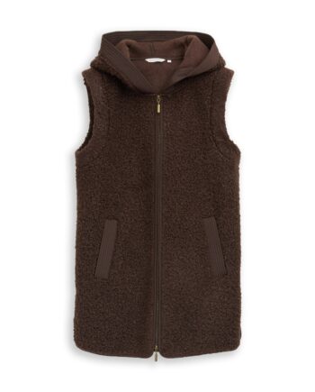 Longstyle Teddy Weste von Tom Tailor