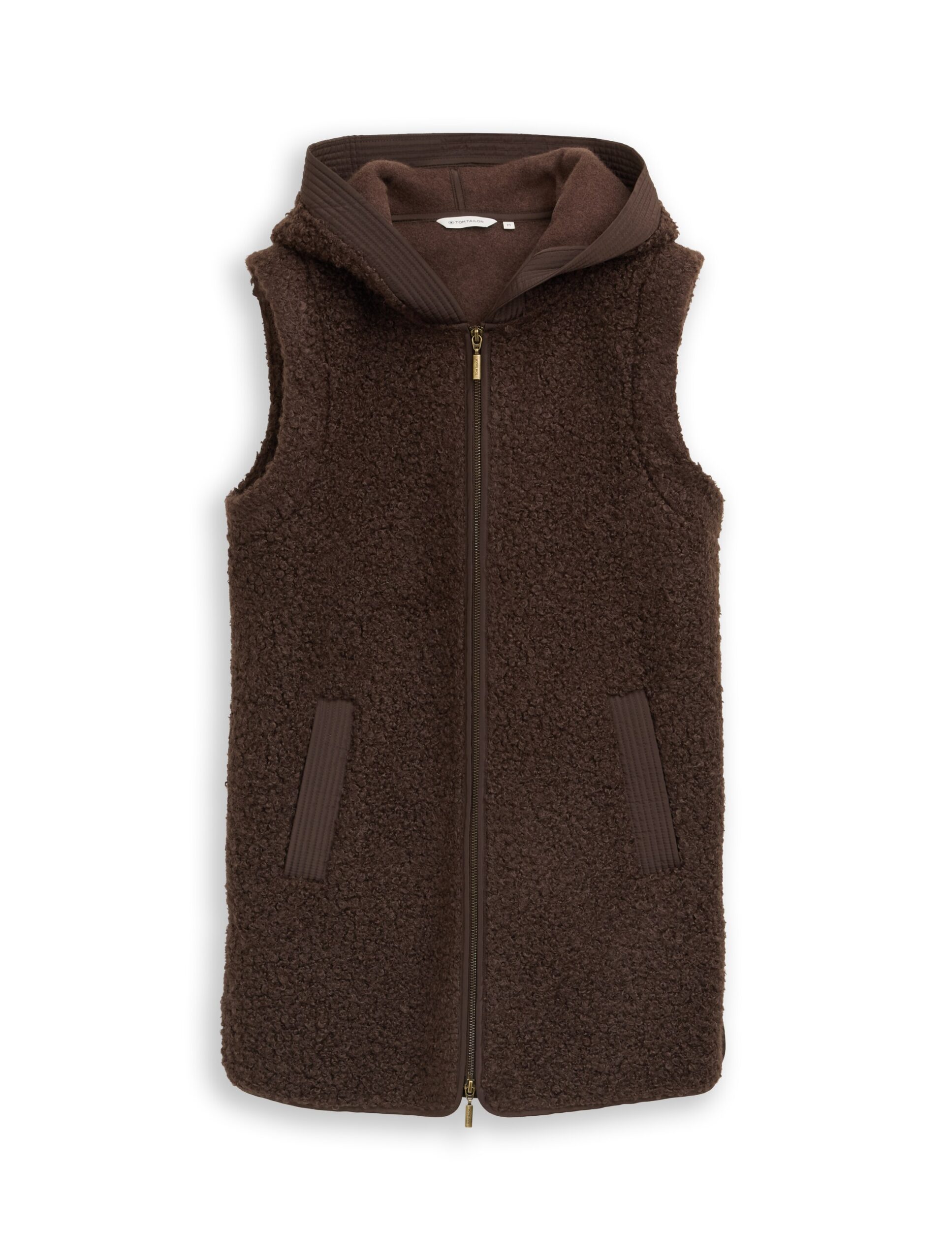 Longstyle Teddy Weste von Tom Tailor
