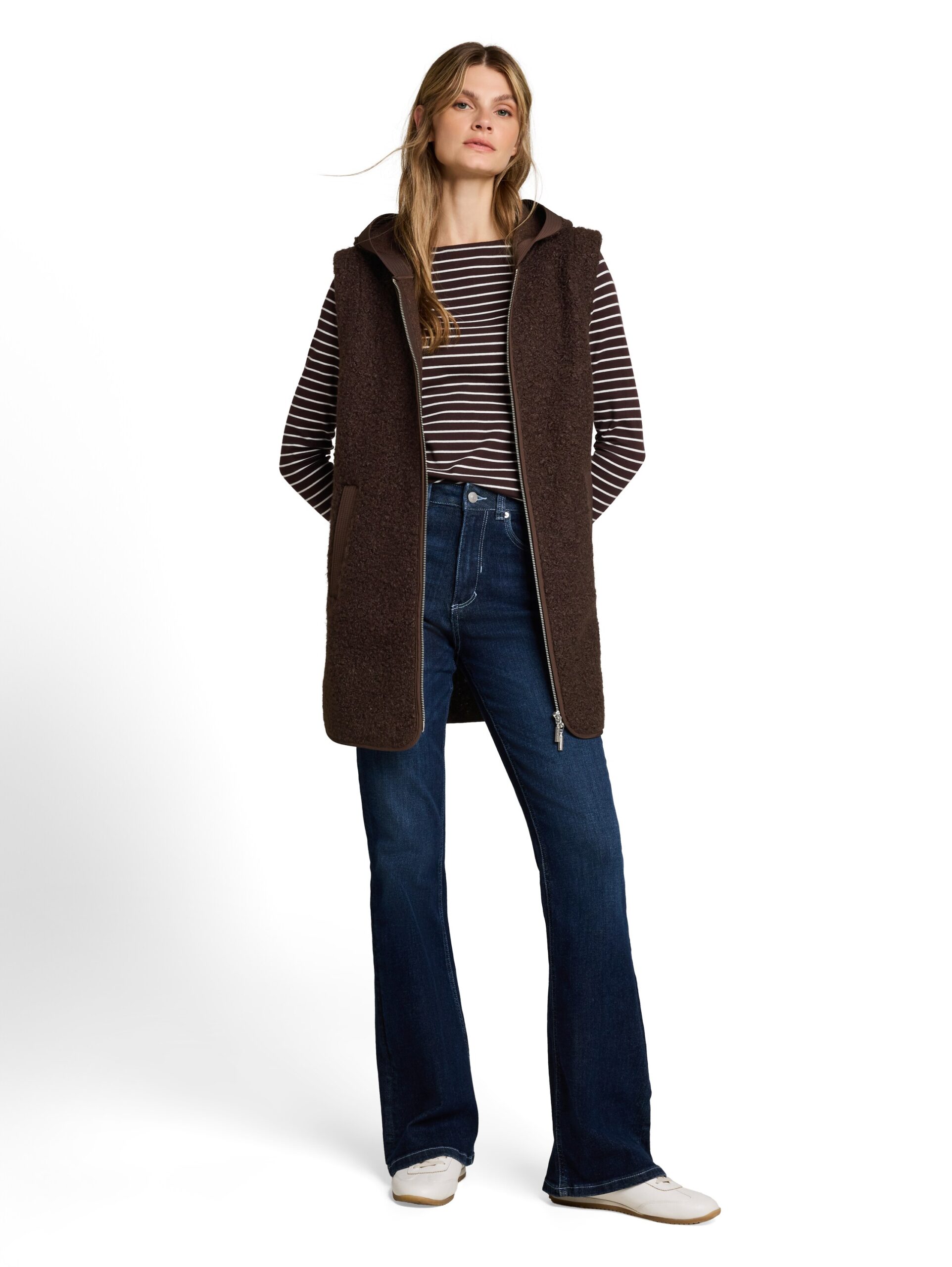Longstyle Teddy Weste von Tom Tailor