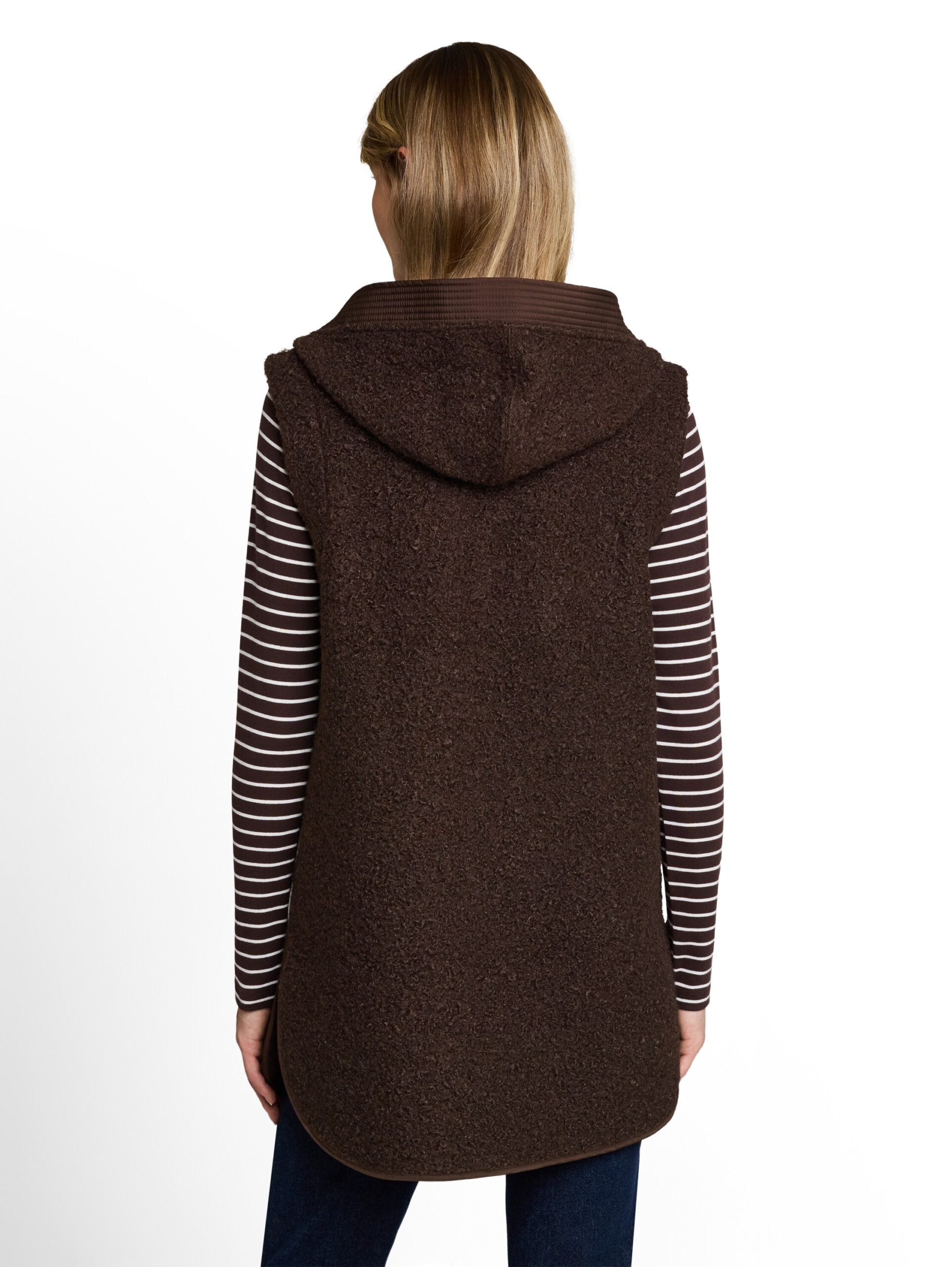 Longstyle Teddy Weste von Tom Tailor