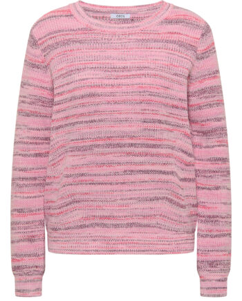 Pullover mit Rundhals und Space-Dye-Optik von Cecil