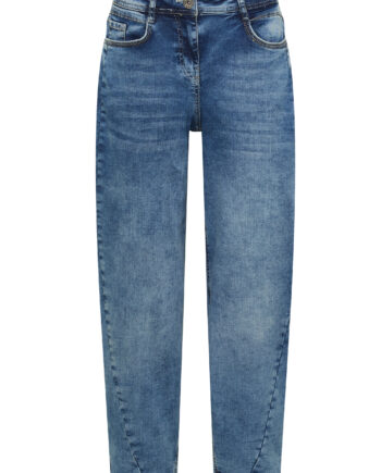 High Waist Barrel Leg Jeans im Loose Fit von Cecil