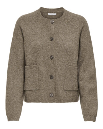 Strickjacke mit Knopfleiste von Only