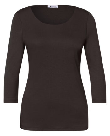 Basic T-Shirt mit 3/4 Arm von Street One