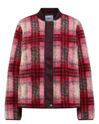 Teddy-Blouson mit Softshelldetails von Cecil