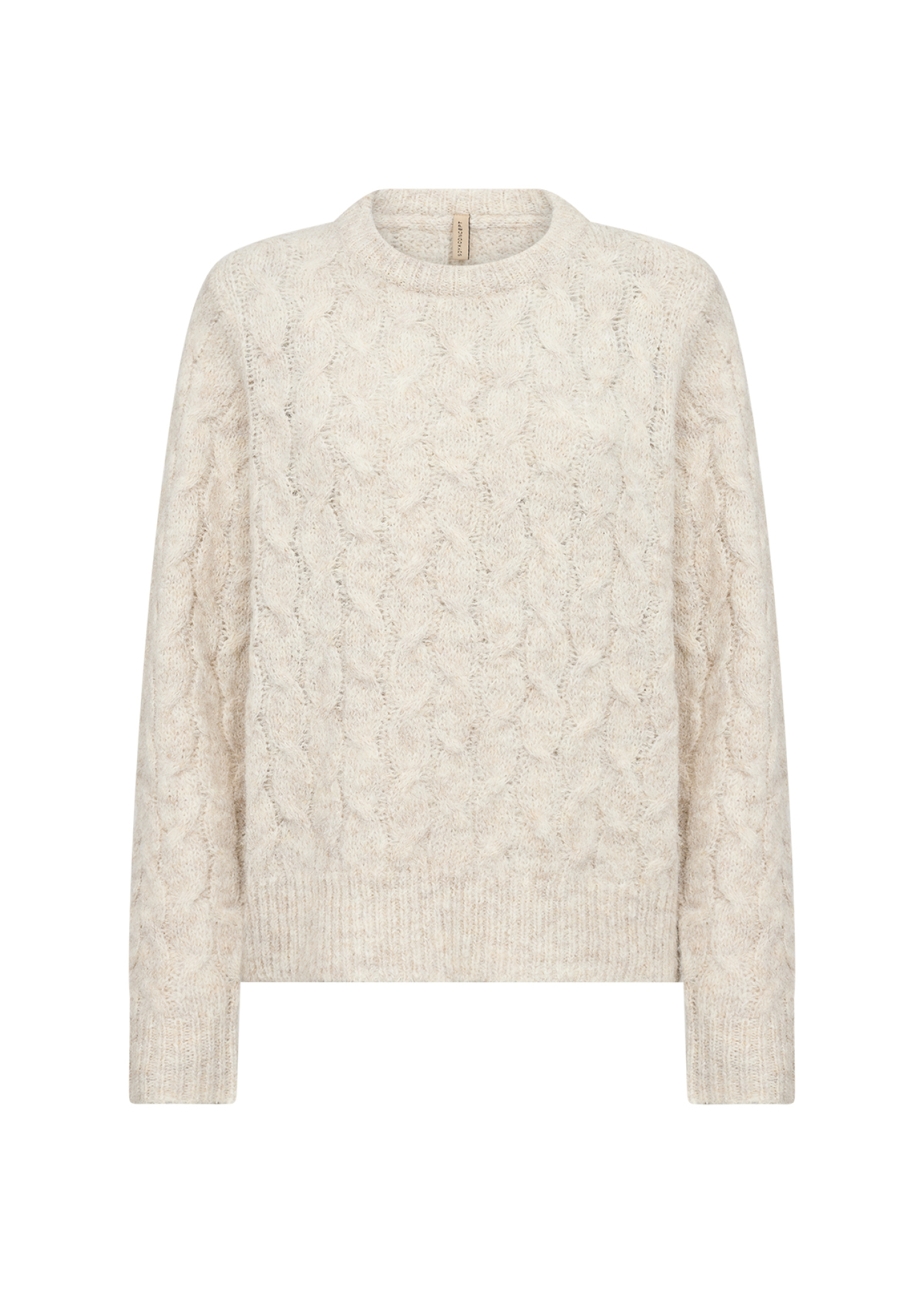 Zopfstrickpullover von Soyaconcept