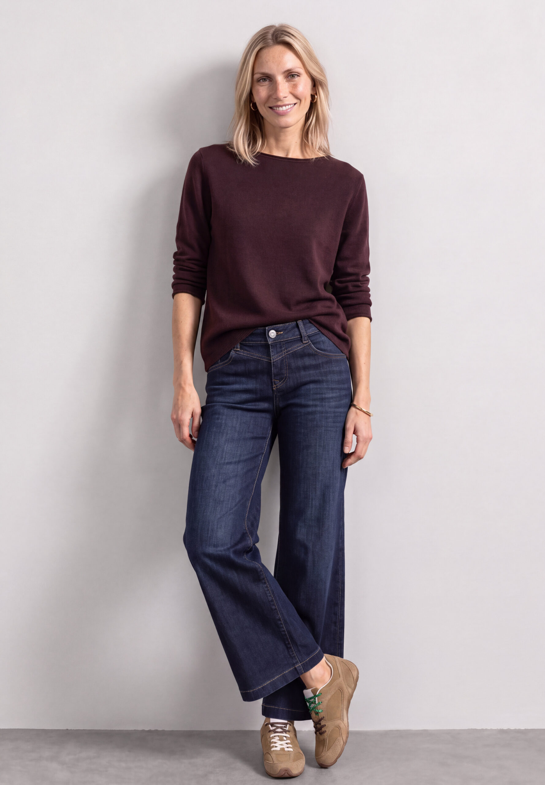 Pullover mit Boat Neck von Street One
