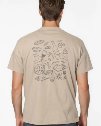 T-Shirt mit Rückenprint von Kleinigkeit