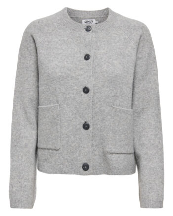 Strickjacke mit Knopfleiste von Only