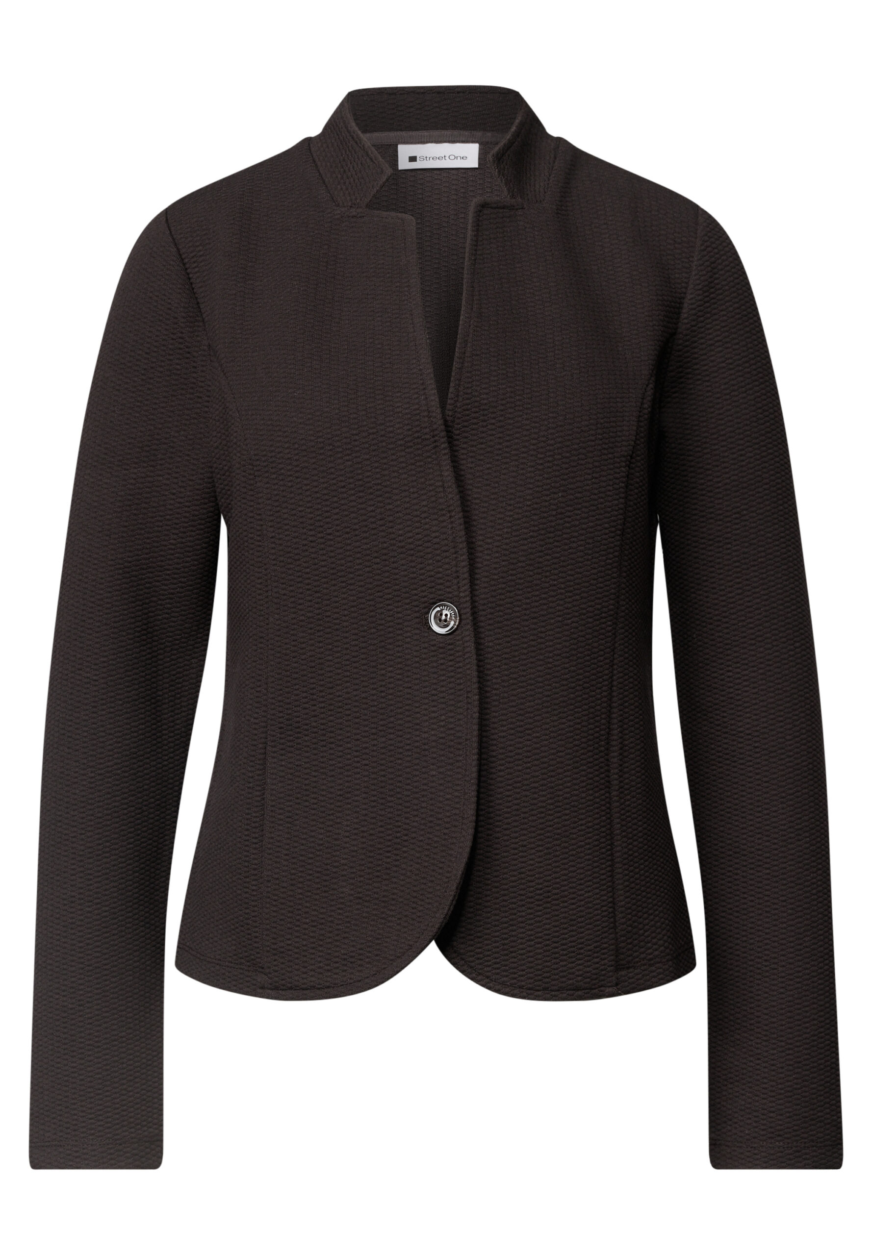 Blazer aus Jersey mit Struktur von Street one