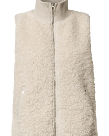 Teddyweste mit Strickdetails von Street one