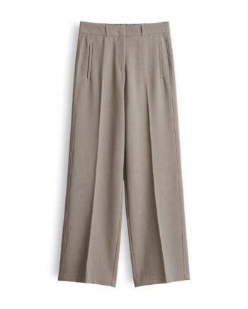 Wide Leg Pants aus fließender Piqué Ware von Someday