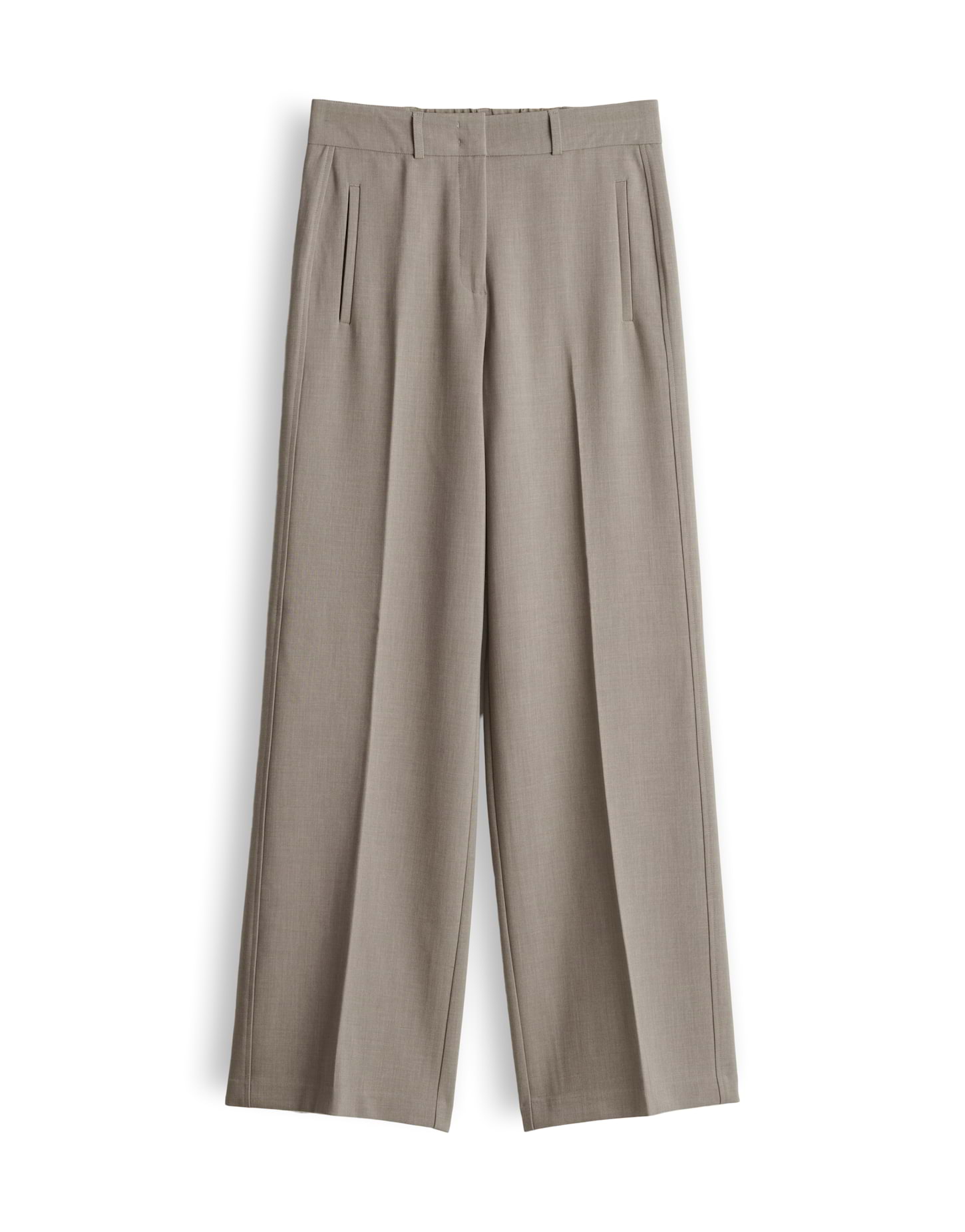 Wide Leg Pants aus fließender Piqué Ware von Someday